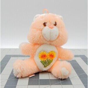 Care Bears Kenner American Greetings Friend Bear Stuffed Toy 1983 Vintage